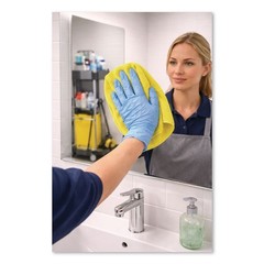 Boardwalk 12YELCLOTH 12″ x 12″ Microfiber Cleaning Cloths – Yellow (12/PK) New