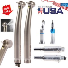 NSK Style Dental LED Pana Max High /low Speed Handpiece 2/4 Hole Turbine kit ns