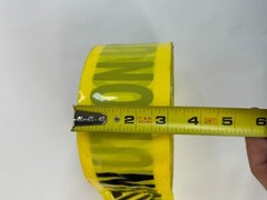 Body Guard 1400ft X 3″ Yellow Construction Obstruction Crime Scene CAUTION TAPE