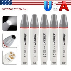 1-5PCS LED Detachable Handpiece Dental Scaler Handle HW-5L for Cavitron EMS