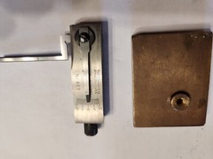 Vintage Starrett 457 Diemakers Square- with Angular Adjustment (no ruler incl)
