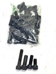 ASSORTED LOT OF 41 SOCKET SCREWS SIZES 1/2-13 AND 5/8-11 ASSORTED LENGTHS