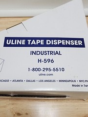 Uline H-596 3-Inch Hand-Held Industrial Side Loading Tape Dispenser