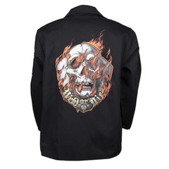 Tillman 9062 Black Onyx 9Oz Flame Resistant FR Cotton Welding Jacket Weld Or Die