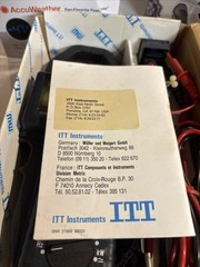 ITT Instruments MX 1200S Digital Clamp-On Multimeter MX1200S NOB