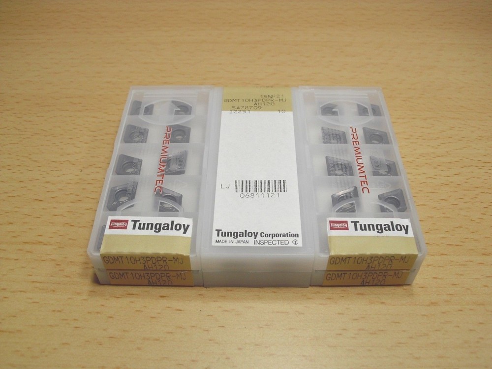 GDMT 10H3PDPR MJ AH120 TUNGALOY INSERT **10PCS**