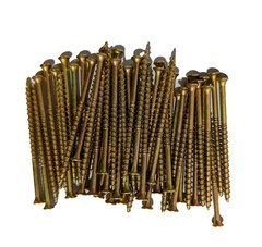 O’BERRY Enterprises 3251 Squeak Replacement Screw (50 Count) Pack of 1, Yellow