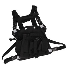Radio Chest Harness Bag Oxford Cloth Universal Walkie Talkie Chest Pocket W ANDA