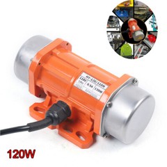 110V 120W Industrial Vibration Motor 1 Phase For Vibrating Screen W/ Controller