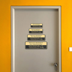 Standard Plus No Trespassing These Premises Are Protected by Video Surveillance