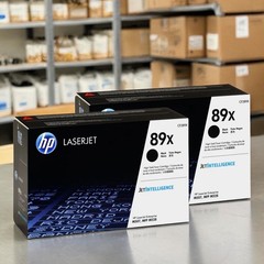 2 Pack HP 89X CF289X Black High Yield Toner Cartridge New Sealed Box
