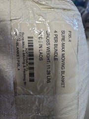 Sure-Max 4 Moving & Packing Blankets – Pro Economy – 80″ x 72″ (35 lb/dz weight)