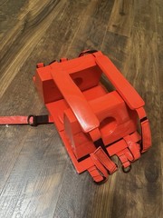 Red Padded head block