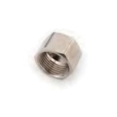 AMC 700661-04 Nut, 1/4 in Compression, Lead-Free Brass, Chrome-Plated (10 Pack)