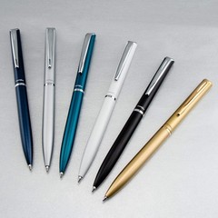 Pentel EnerGel Style 0.7mm Liquid Gel Pen Refillable Gold Elegant Gift Box
