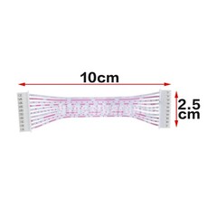 JST XH2.54mm 10 Pin Pitch Connector Cable Female to Female PCB Wire 10/20/30cm