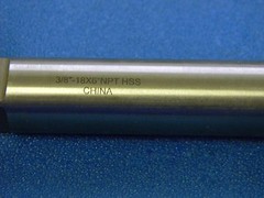 Pro Taper Pipe Tap A.S.T 3/8-18" x 1-1/16" 4FL HSS NPT 03253010