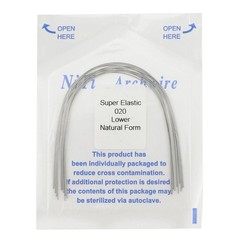1Pack Orthodontic Dental Super Elastic Niti Round Ovoid/Natural/Square Arch Wire