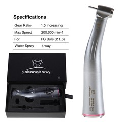 Dental LED 1:5 fiber optic Handpiece Contra Angle For KAVO NSK Electric Motor