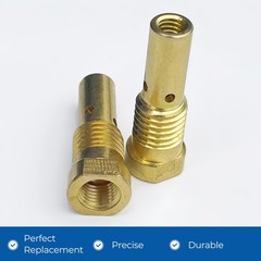 24pc Flux Core Gasless Welding Nozzle Tip Kit .030 MIG Welder Accessory