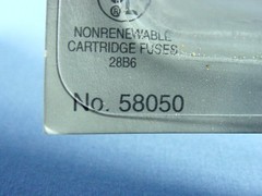 Leviton 58050 Class K5 One-Time Use 3″ Buss Cartridge Tube Fuses 50A 250V 2pk