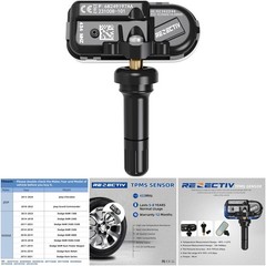 433Mhz Tire Pressure Monitor Sensors 2014-2022 RAM Jeep Cherokee Replacement