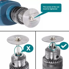 Inside Pipe Cutter with 6 Blades 2 Mandrels 1 Hex Shank Bit For PVC Plastic Pipe