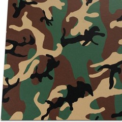 KYDEX Sheet Infused Print 12×12 Inch Woodland Camo Holster Making Hobby USA