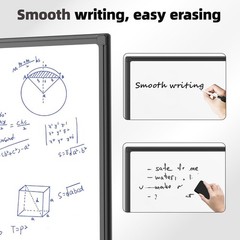 36 X 24 inches Magnetic Dry Erase Board with Aluminum Frame, Whiteboard