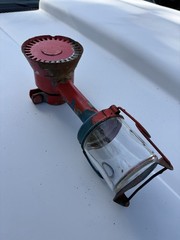 Ford 8N Tractor Hood Glass Jar Air Cleaner Rare Vintage Cyclone