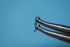 LARES 557 EURO FIBER OPTIC DENTAL HANDPIECE SET OF 2 & 1 MONTH WARRANTY