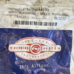 New Old Stock OEM Genuine Allison 29544139 Rotational Speed Sensor Assembly 2012