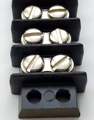 Cinch 14 Position Dual Row Screw Terminal Strip Block Phenolic 5-15/16″ Long
