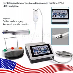 Surgic Pro Dental Implant Surgical Brushless Motor 20:1 Contra Angle Handpiece