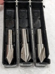 Interstate Countersink: 1/2" Head Dia, 82 ° Included Angle, 3 FL Qty 3 0213