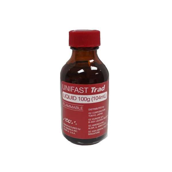 Unifast Trad Liquid refill, Methylmethacrylate Resin, 100g bottle