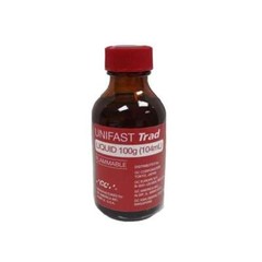 Unifast Trad Liquid refill, Methylmethacrylate Resin, 100g bottle