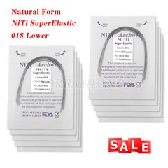 Orthodontic Niti Arch Wire Super Elastic Natural Nature Form Round choose
