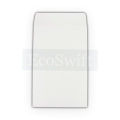 1-1000 “EcoSwift” White Self-Seal Catalog Kraft Paper Envelope 28 lb. 6″ x 9″