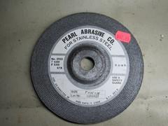 Pearl Abrasive Co. for Stainless Steel 7″ x 1/4″ x7/8″