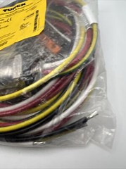 Turck Power Fast 4 Pole Female 1/2-14NP 28A 551-600V GKDF40-3M/14.5/NPT U-42223