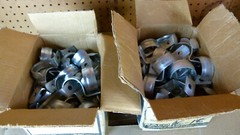 Lot of 93 – Raco 1336 Ridgid Push-On Strap 1 ½” Stamped Steel