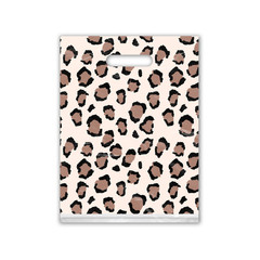 12X15 Designer Retail Boutique Printed Shopping Merchandise Bags with Handles