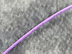 Judd Wire #22awg 7str UL-1430 XLPVC 105C/300V Hook-Up/Lead Wire Violet /100ft