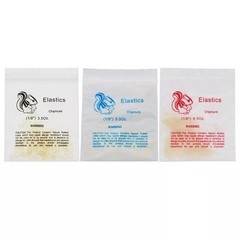 100 Pcs/Bag Orthodontic Dental Ortho Latex Braces Elastics Rubber Bands 15 Sizes