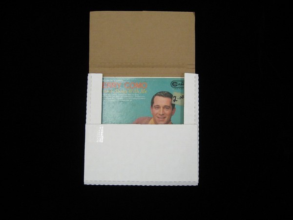 50 LP Record Album Mailer Boxes & 100 12.25″ x 12.25″ Filler Pads – SHIPS FREE!