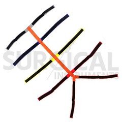 Backboard Color Coded Spider Straps for Spine Board Stretcher Immobilization H-Q