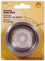 1.6mm x 175-ft. Hillman Galvanized Steel 12 Ga. Wire