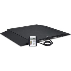 Detecto 6400 Portable Wheelchair Scale 1,000 lb x 0.2 lb BMI WiFi w/ AC Adapter