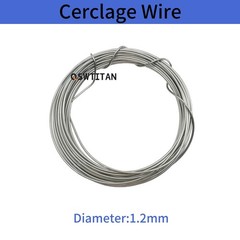Orthopedic Wires Stainless Steel Cerclage Wire 0.4-1.5mm Veterinary Instrumentsl